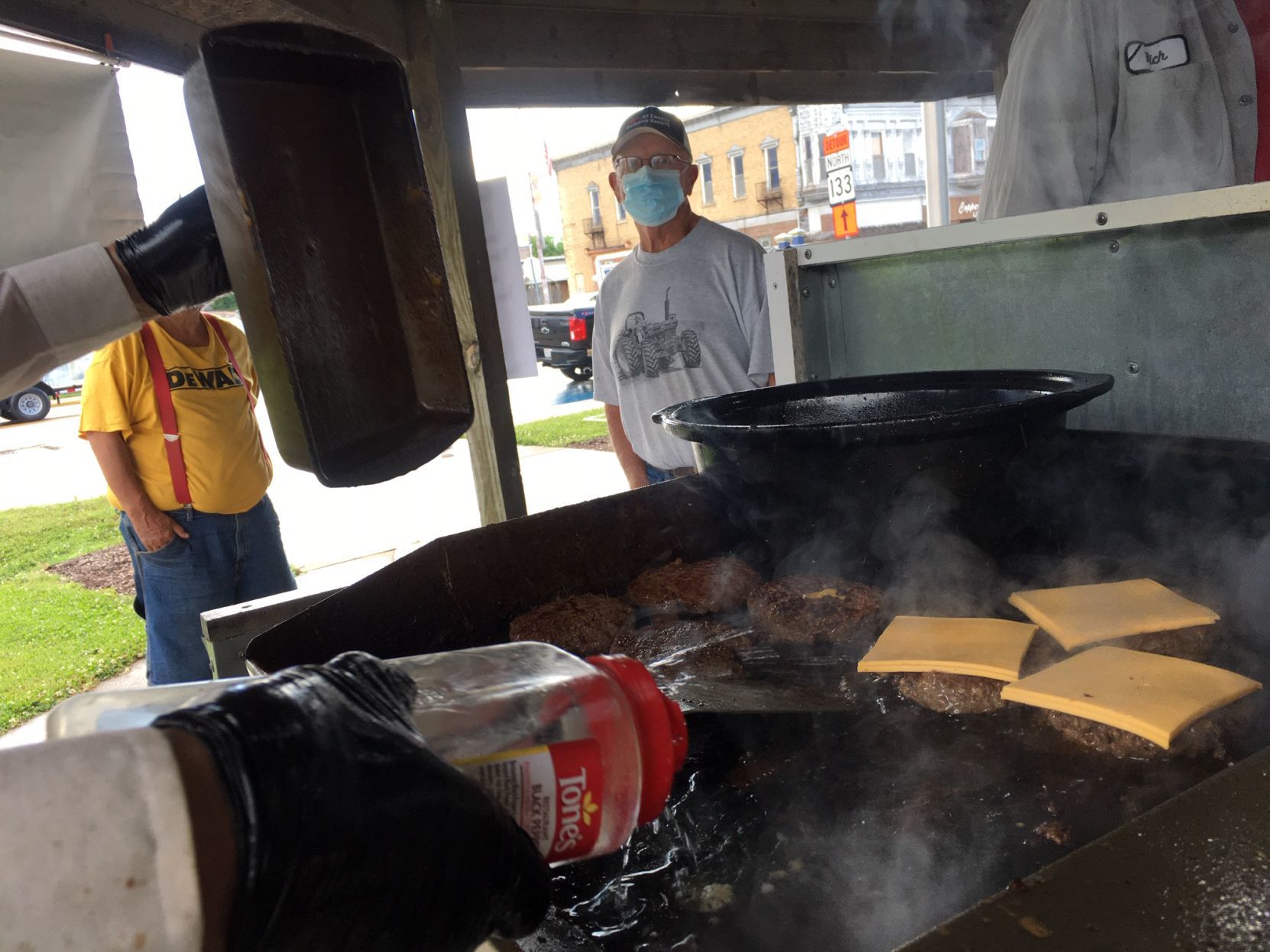 Burger Night in Muscoda